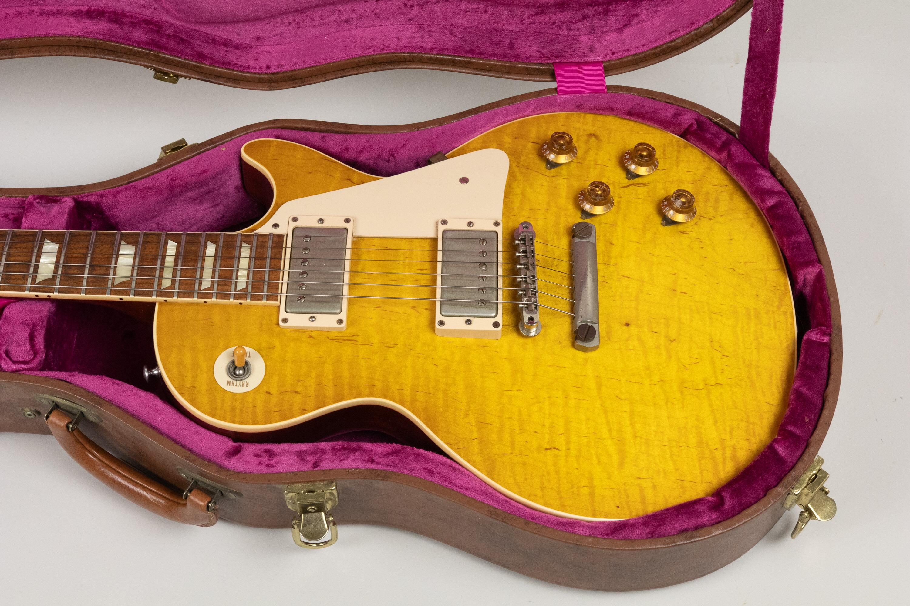 2013 Gibson Les Paul Standard Hand Picked '59 Reissue, Lemon Burst - Image 6