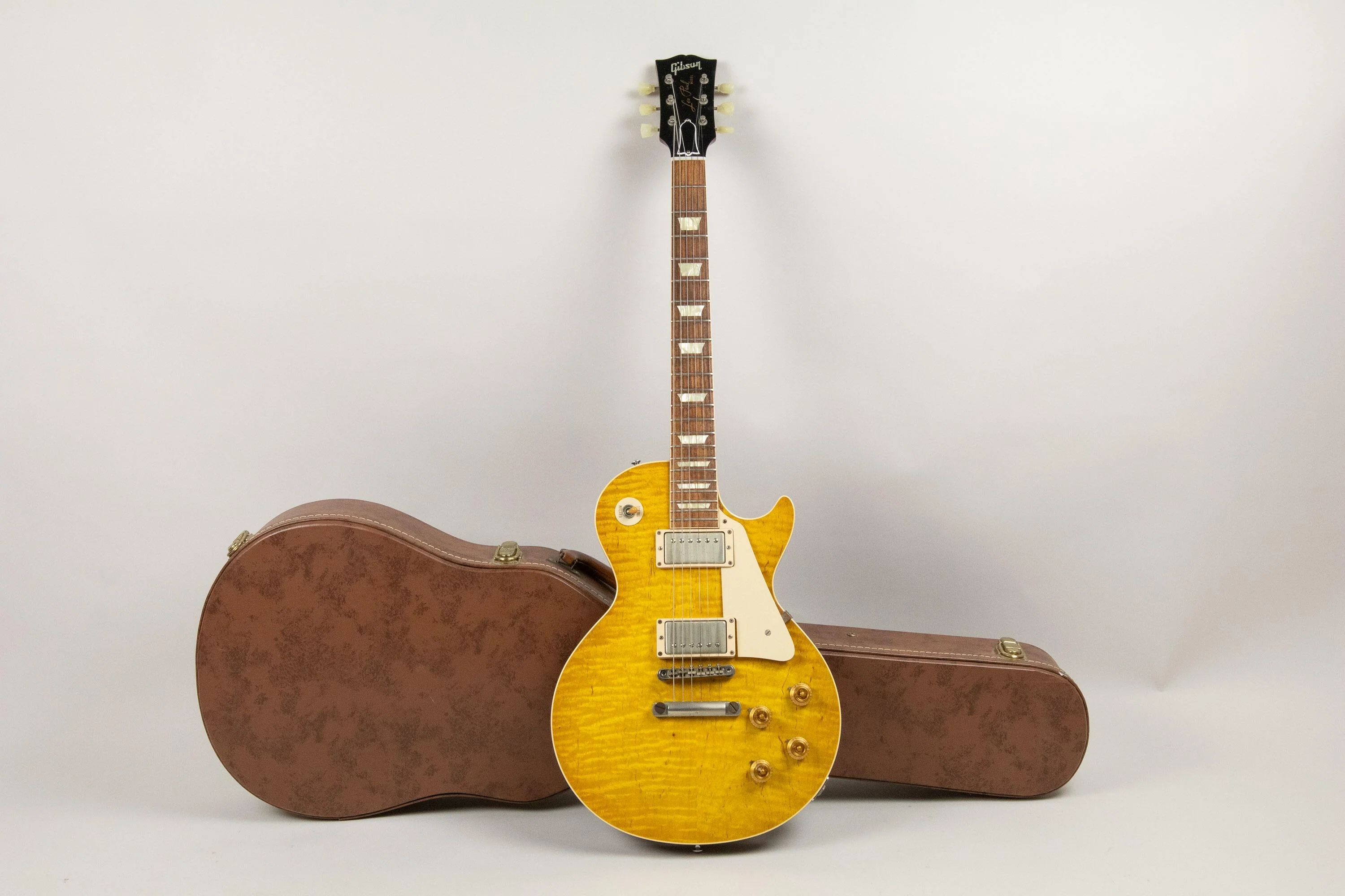 2013 Gibson Les Paul Standard Hand Picked '59 Reissue, Lemon Burst - Image 7