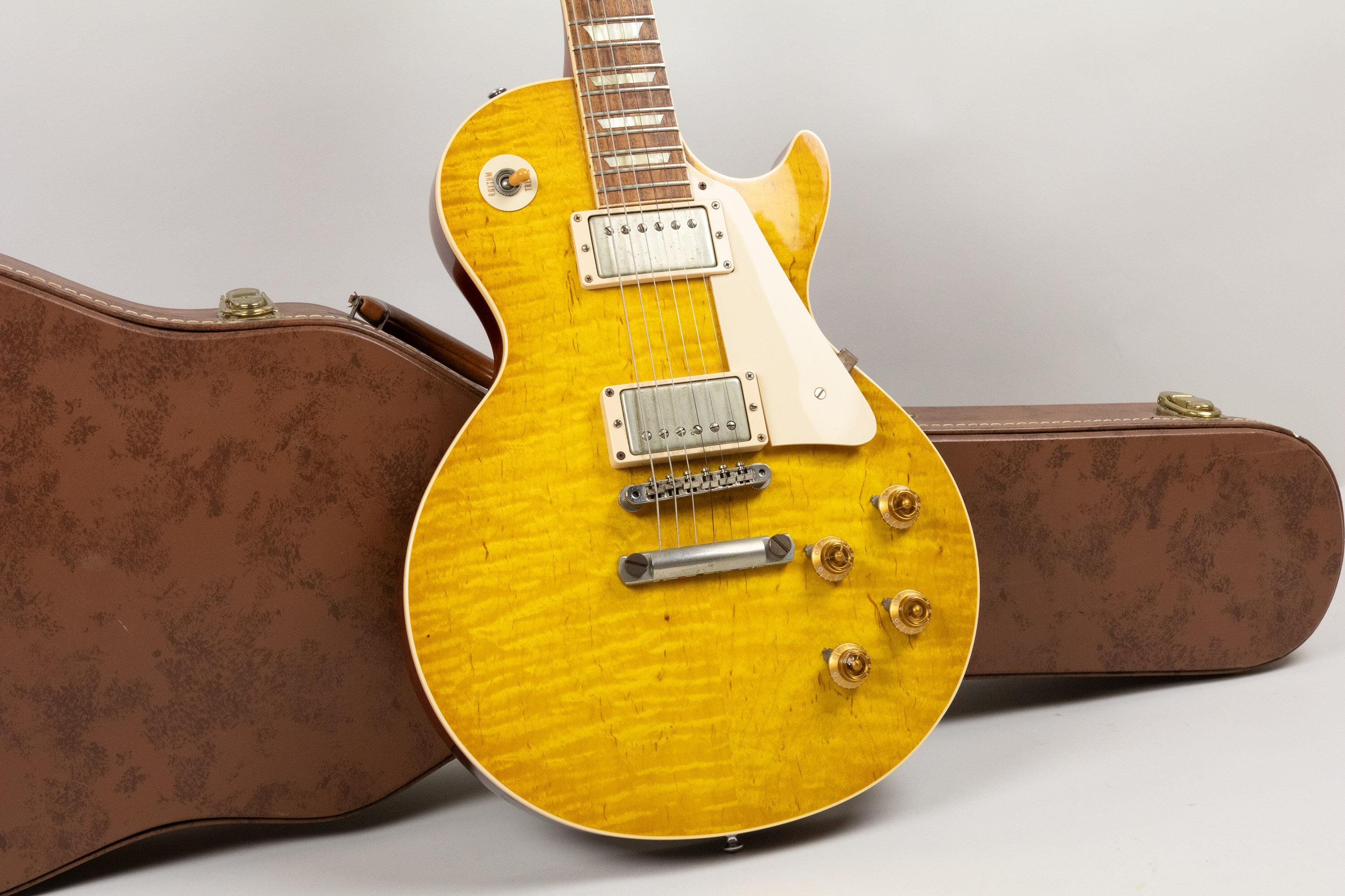 2013 Gibson Les Paul Standard Hand Picked '59 Reissue, Lemon Burst - Image 8