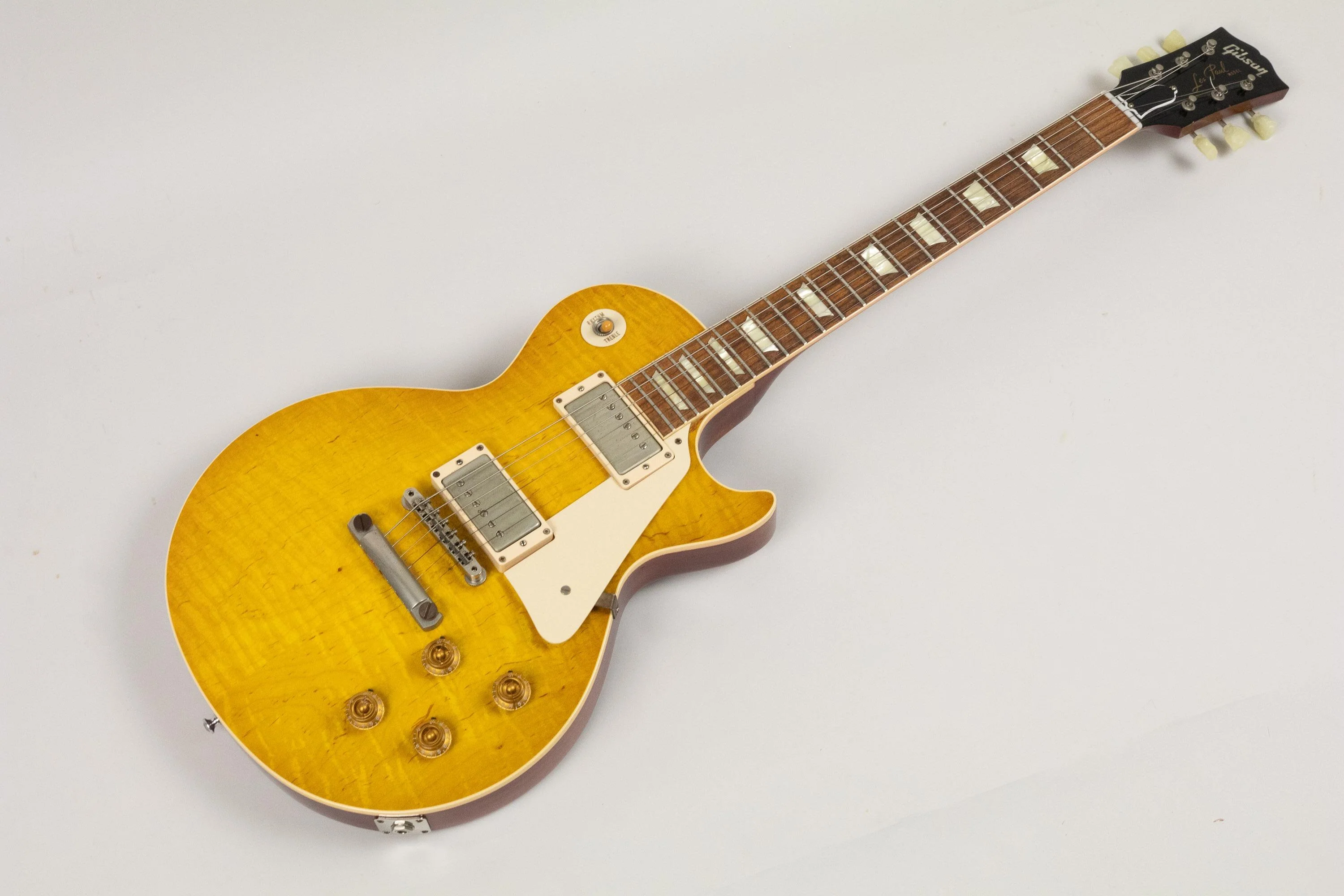 2013 Gibson Les Paul Standard Hand Picked '59 Reissue, Lemon Burst - Image 9