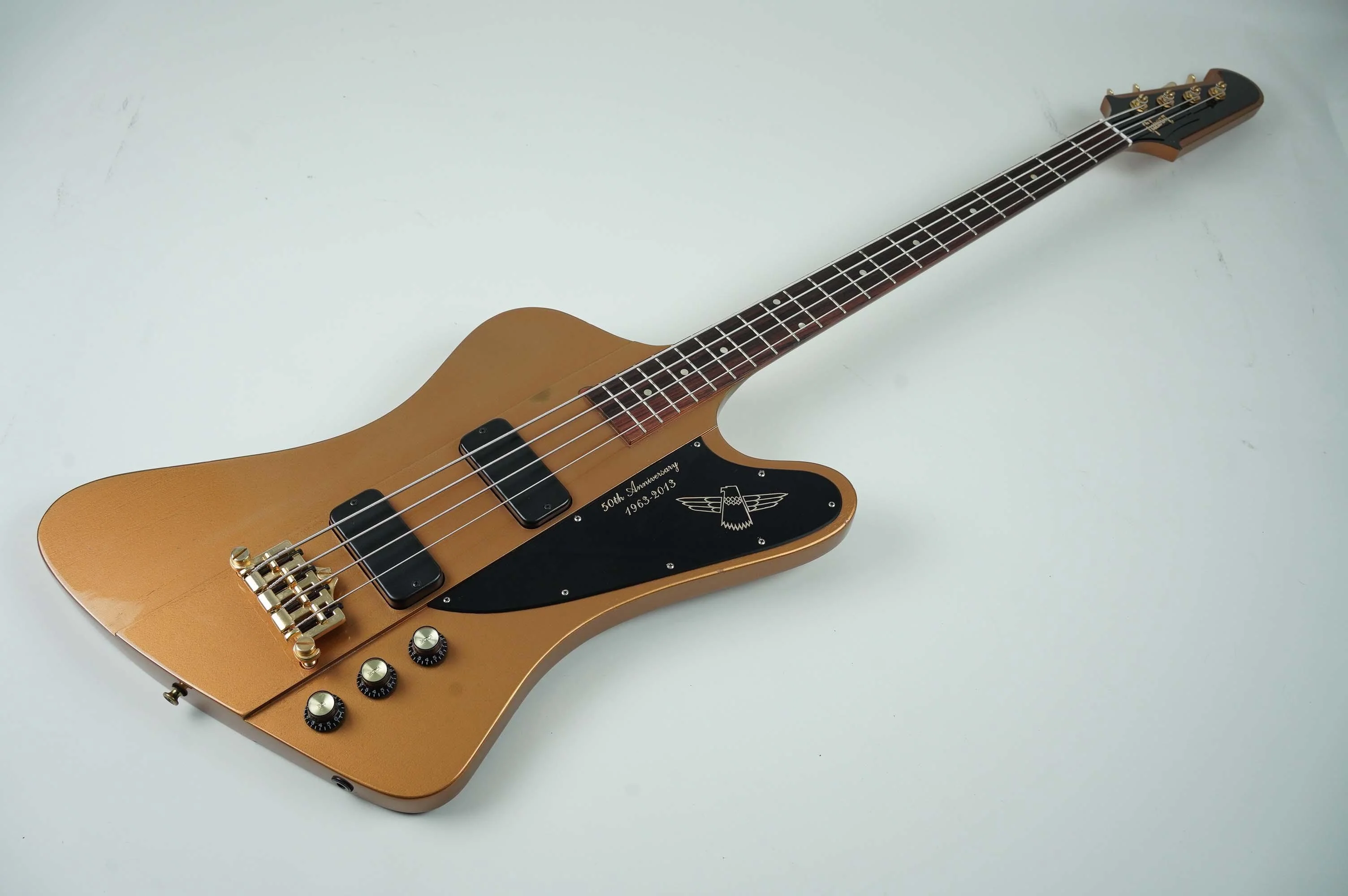 2013 Gibson Thunderbird, 50th Anniversary, Gold - Image 6