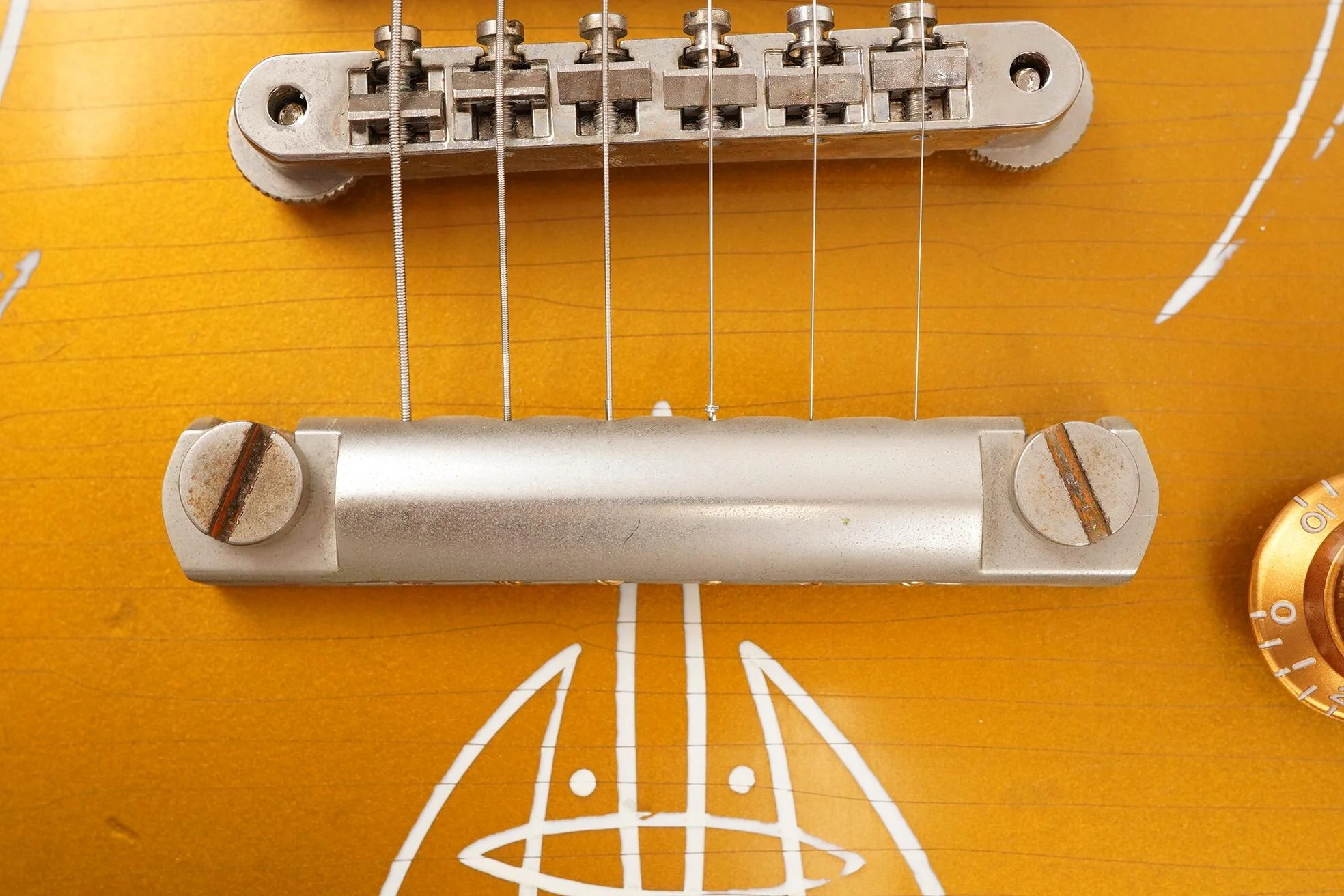2014 Gibson Billy Gibbons Pinstripe Les Paul Goldtop, Aged / Signed - Image 23