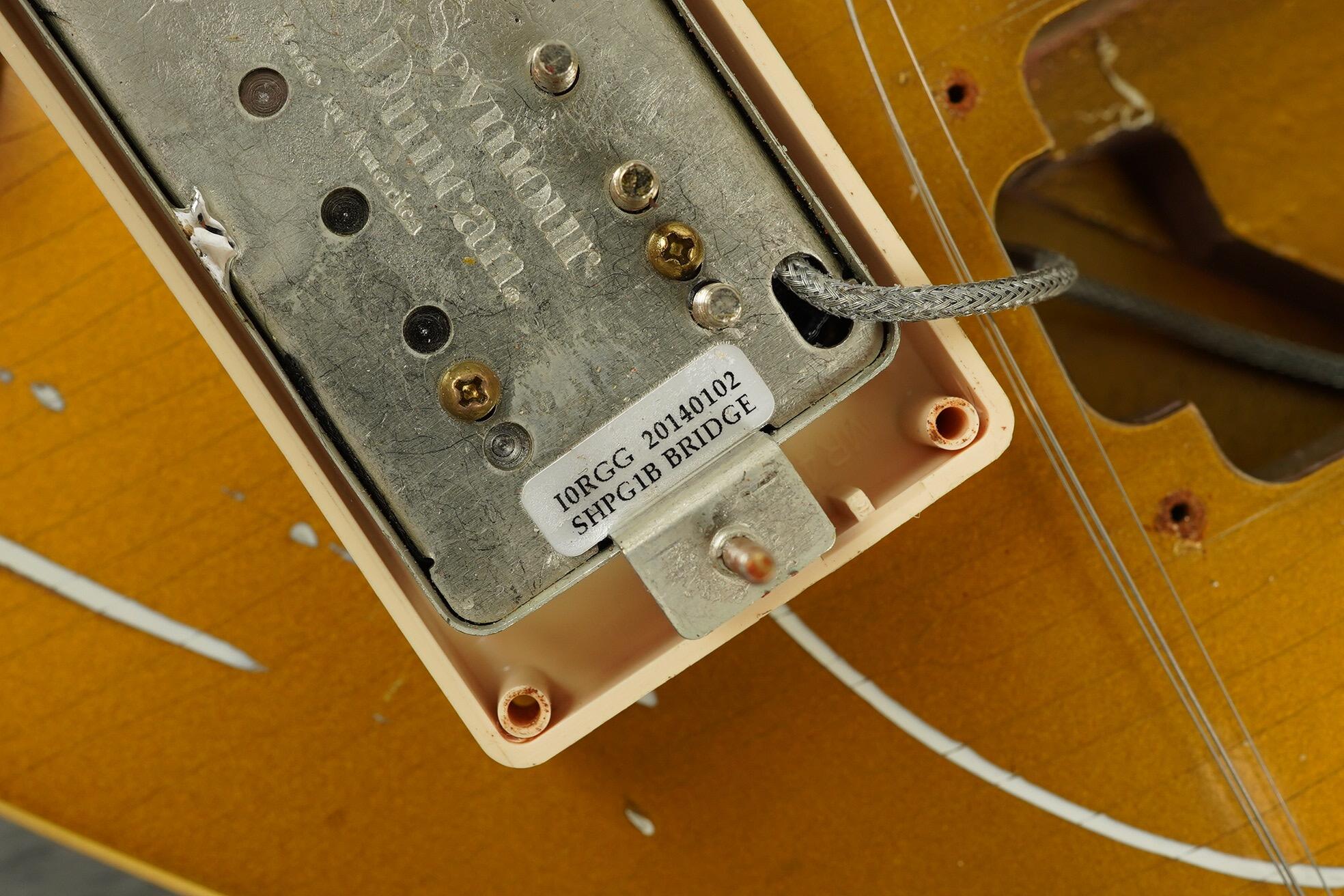 2014 Gibson Billy Gibbons Pinstripe Les Paul Goldtop, Aged / Signed - Image 58