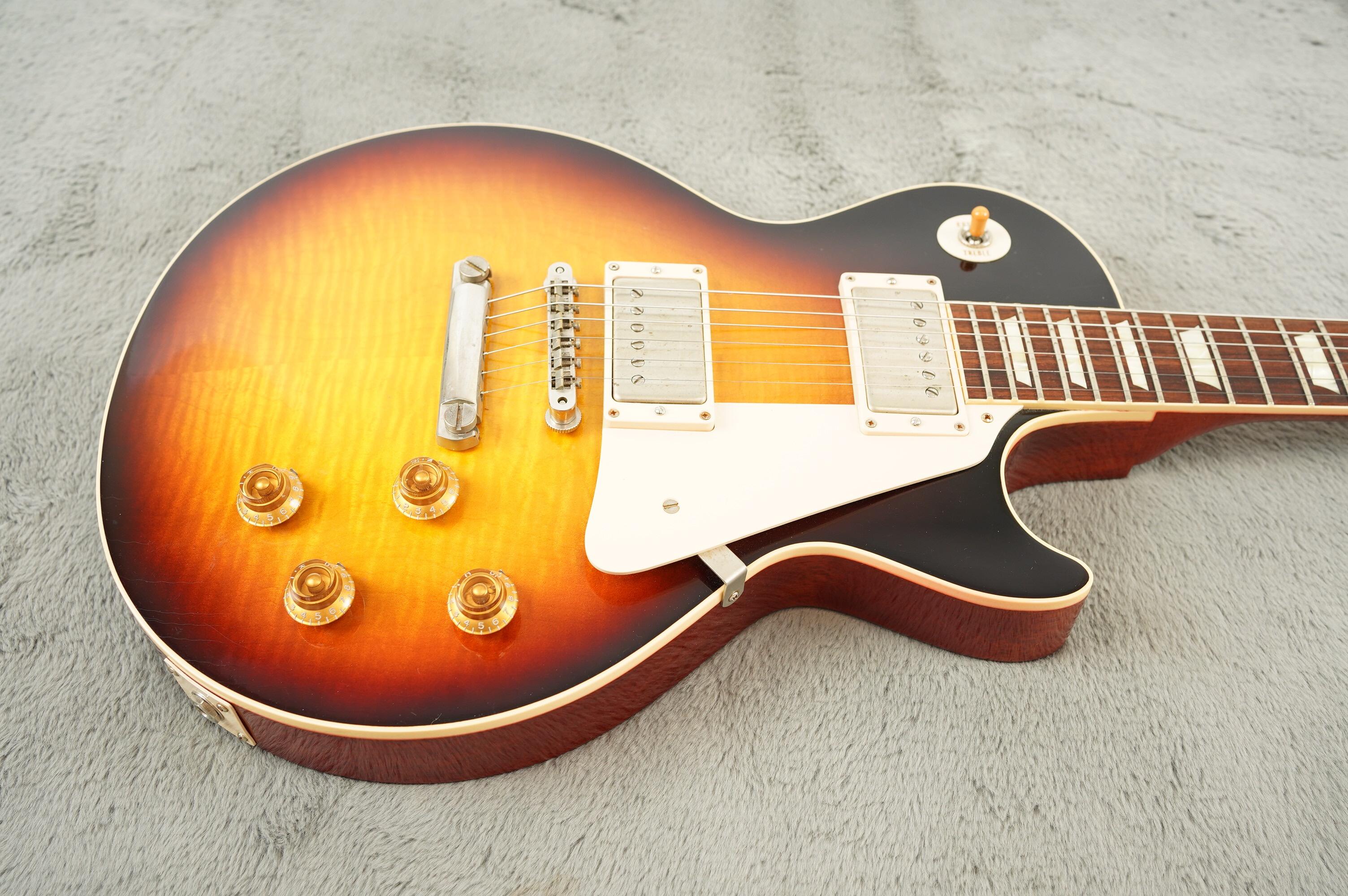 2015 Gibson Custom CS9 50s Les Paul Standard VOS, Bourbon Burst + OHSC - Image 10
