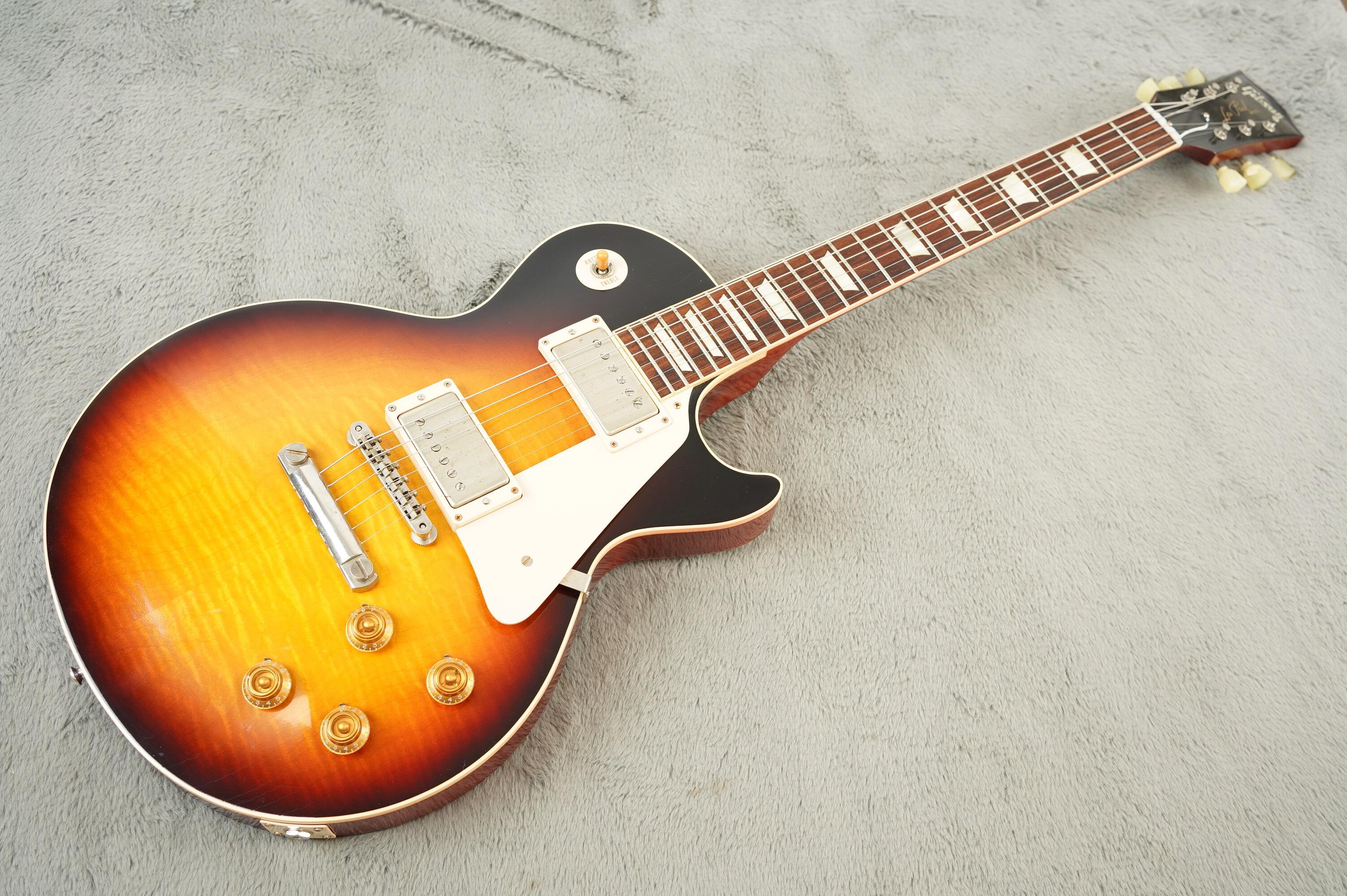 2015 Gibson Custom CS9 50s Les Paul Standard VOS, Bourbon Burst + OHSC - Image 5