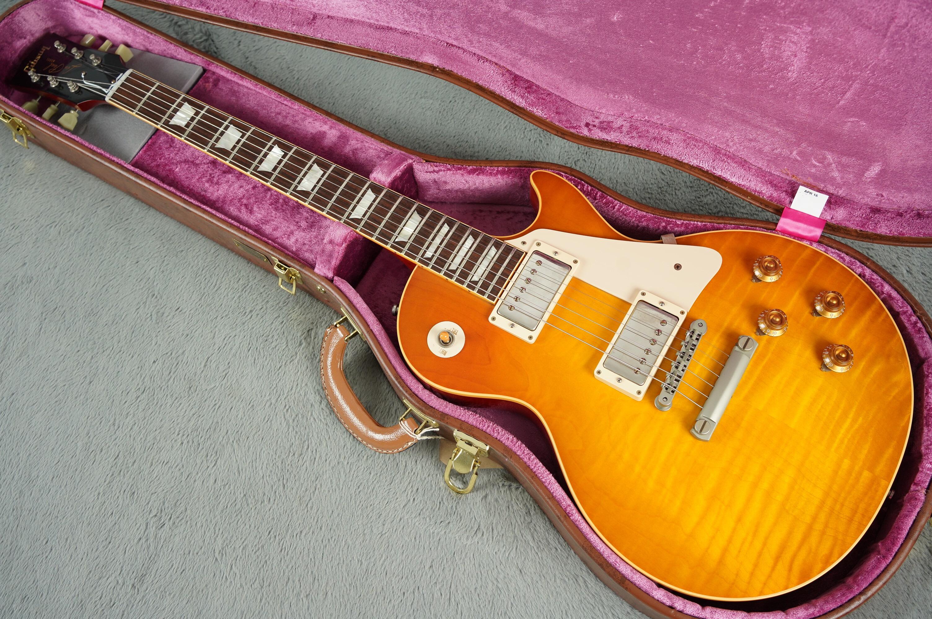 2016 Gibson Custom Mark Knopfler '58 Les Paul Std, VOS + OHSC - Image 3