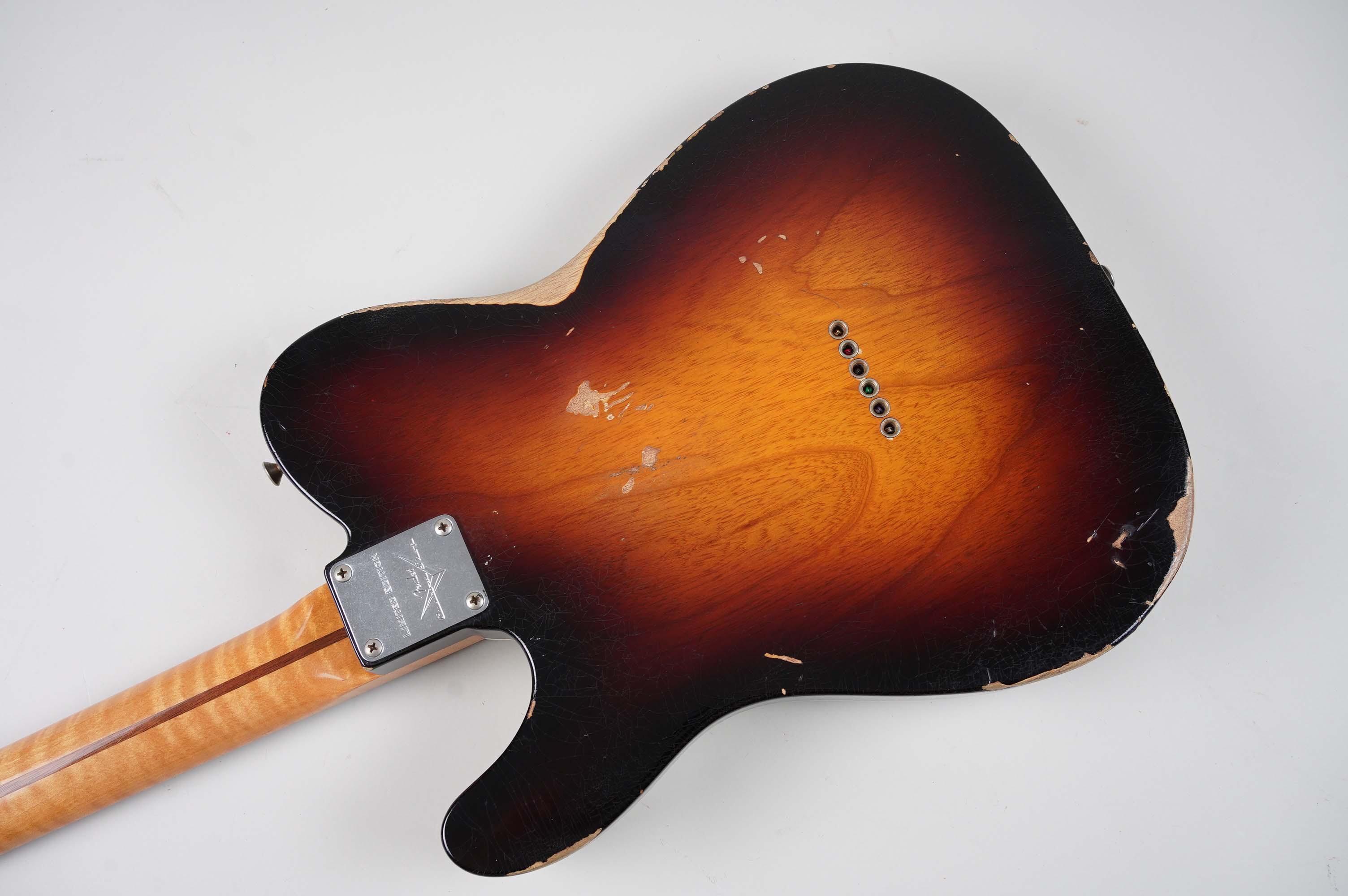 2018 Fender Limited Edition Esquire Relic, Sunburst - Image 44