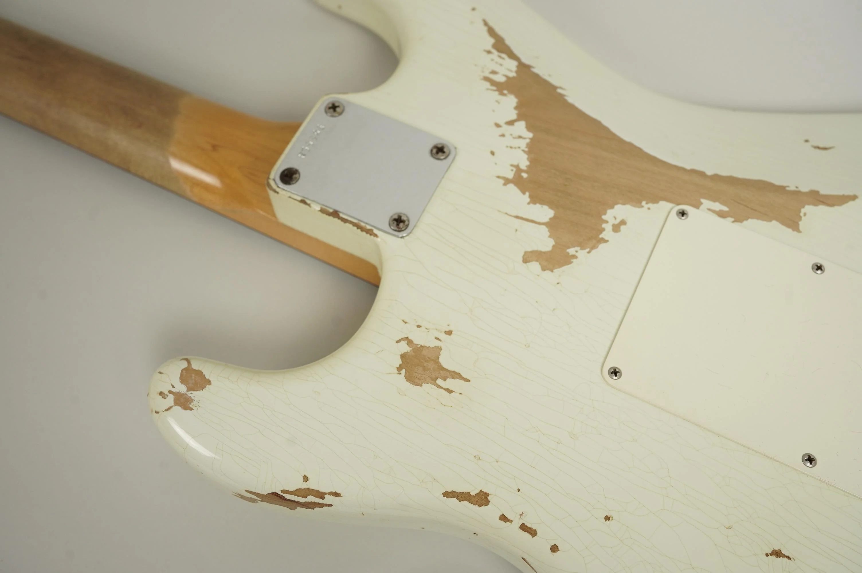 2019 Fender Custom Shop 1964 Stratocaster Heavy Relic, White - Image 32