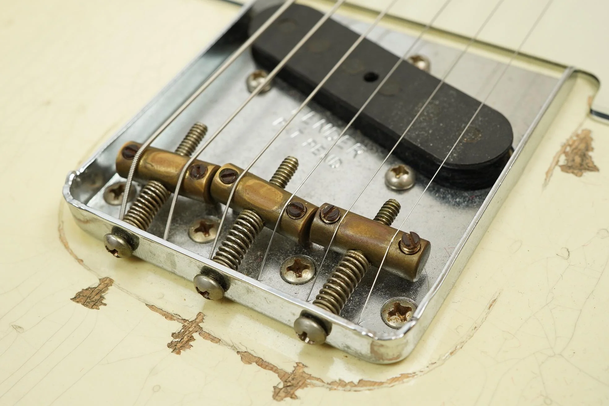 2019 Fender Masterbuilt John Cruz 1960 Telecaster Relic, Olympic White - Image 21
