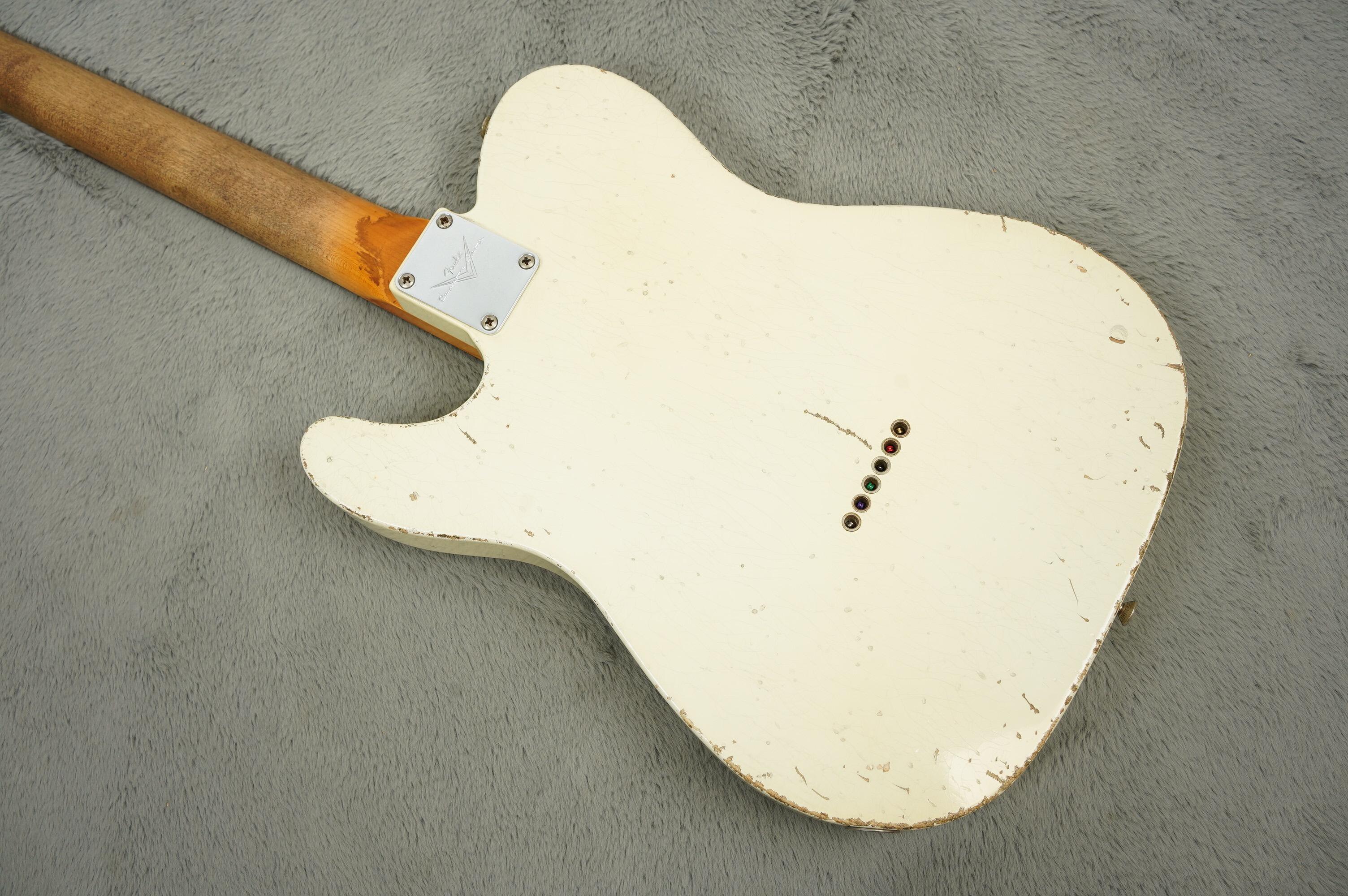 2019 Fender Masterbuilt John Cruz 1960 Telecaster Relic, Olympic White - Image 30