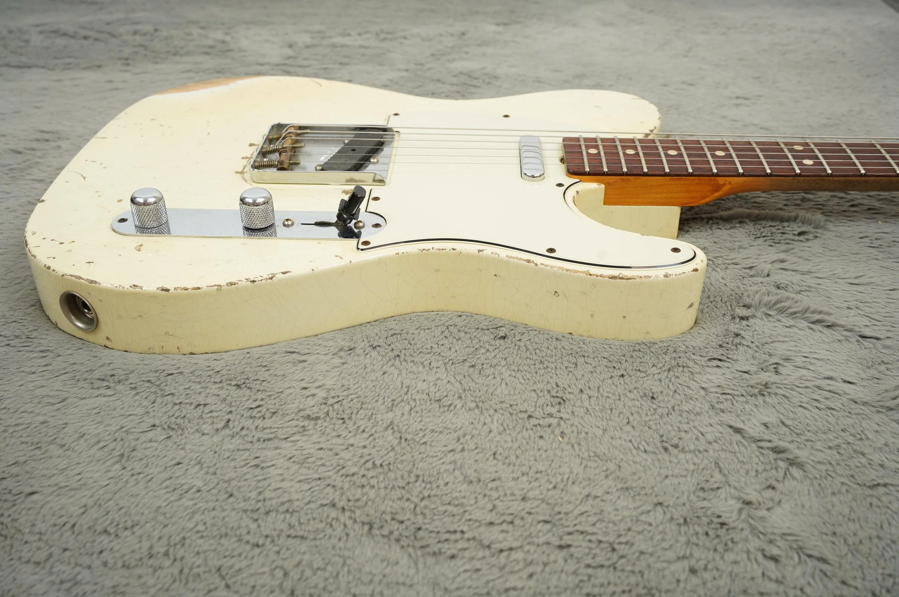 2019 Fender Masterbuilt John Cruz 1960 Telecaster Relic, Olympic White - Image 8