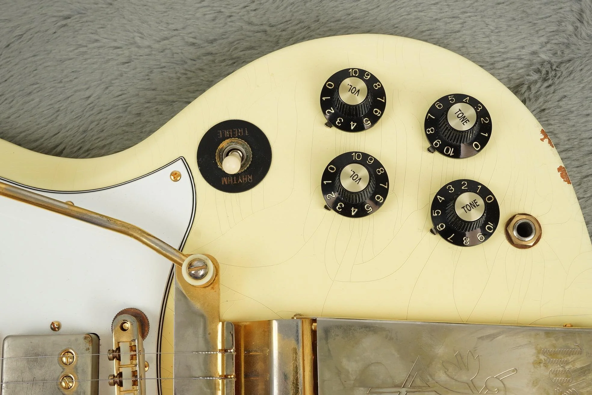 2020 Gibson Jimi Hendrix '67 SG Custom, Aged Polaris White - Image 22