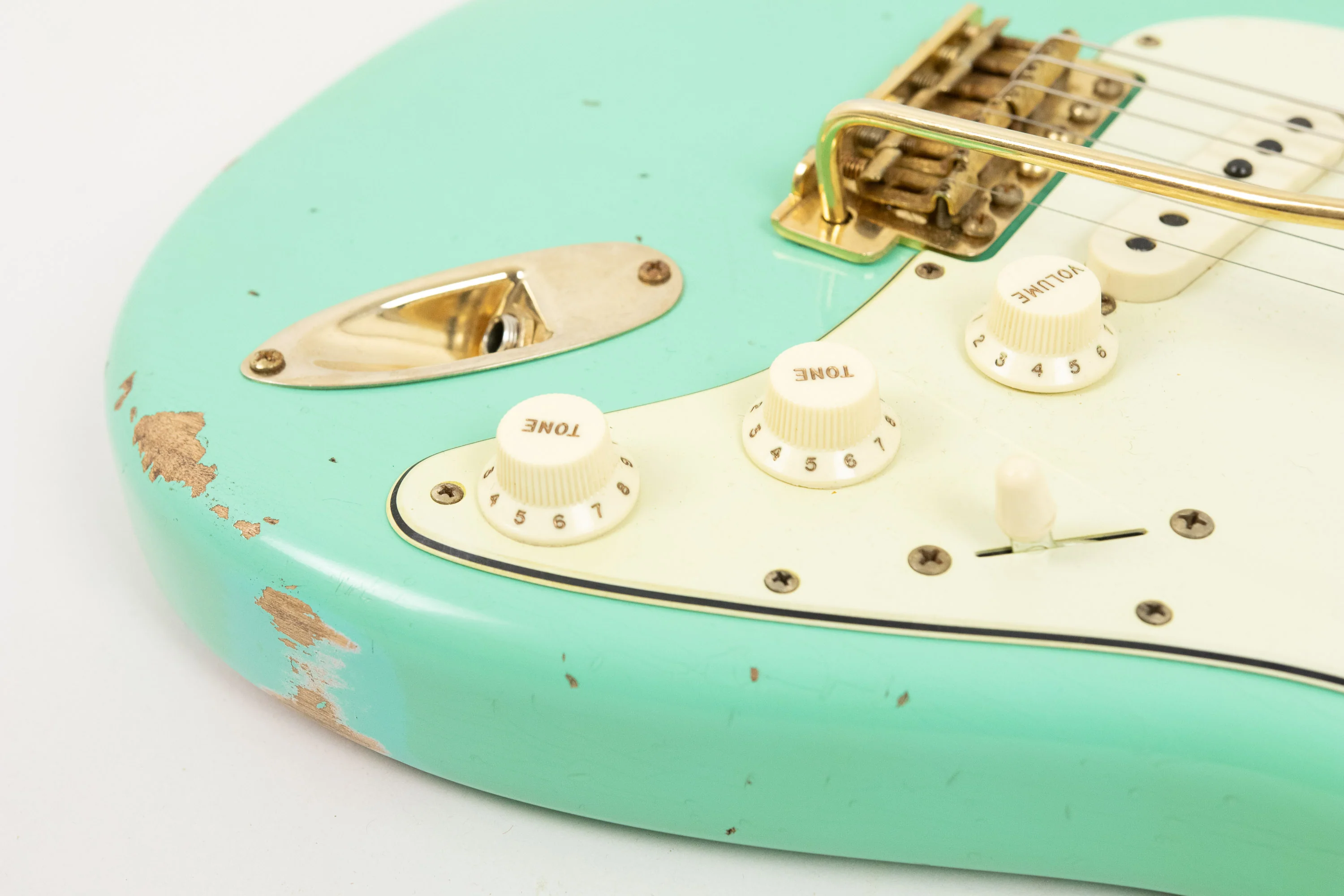 2021 Fender Custom Shop Ltd Ed 62 Stratocaster, Faded/Aged Sea Foam Green - Image 17