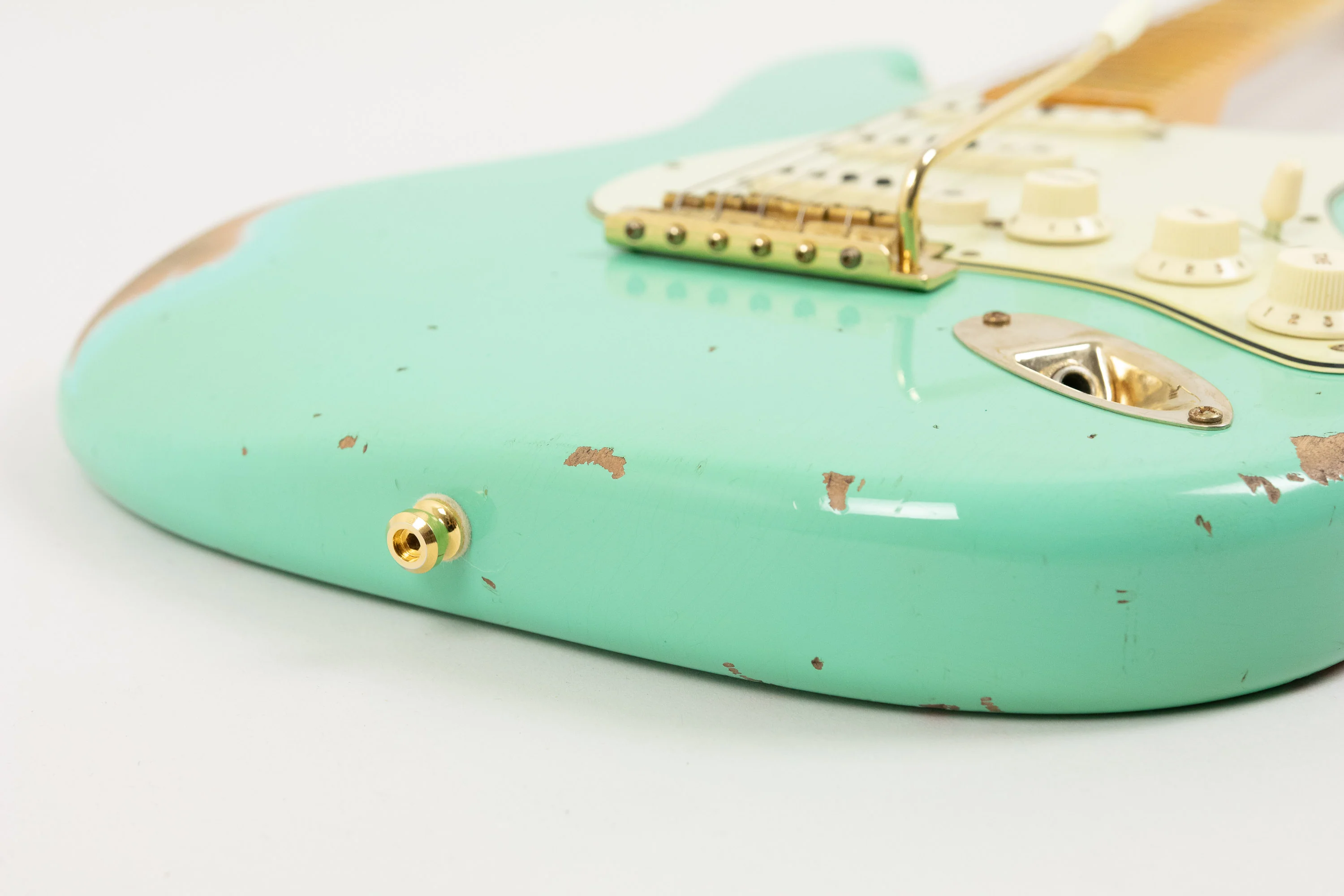2021 Fender Custom Shop Ltd Ed 62 Stratocaster, Faded/Aged Sea Foam Green - Image 18