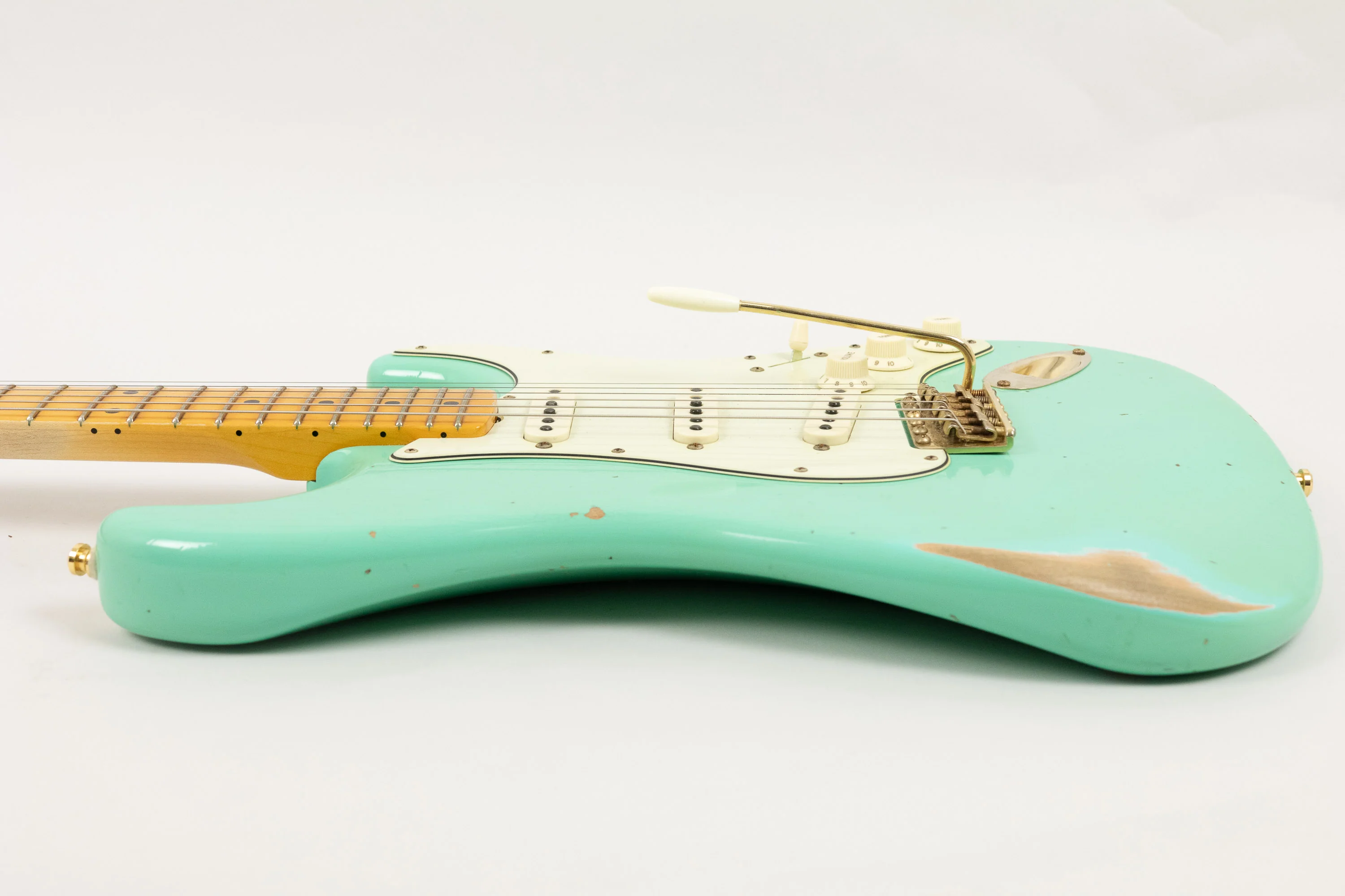 2021 Fender Custom Shop Ltd Ed 62 Stratocaster, Faded/Aged Sea Foam Green - Image 19