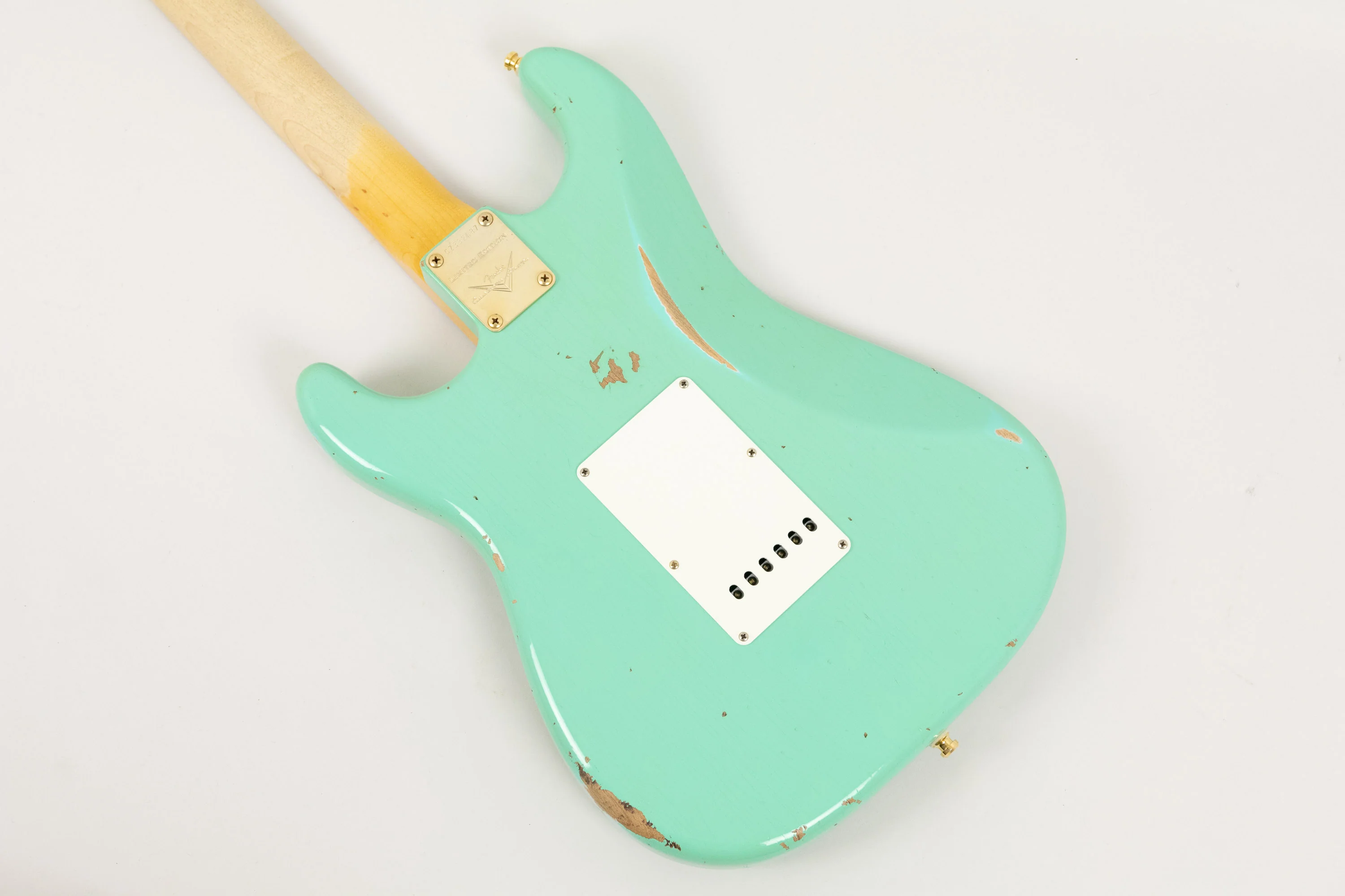 2021 Fender Custom Shop Ltd Ed 62 Stratocaster, Faded/Aged Sea Foam Green - Image 21