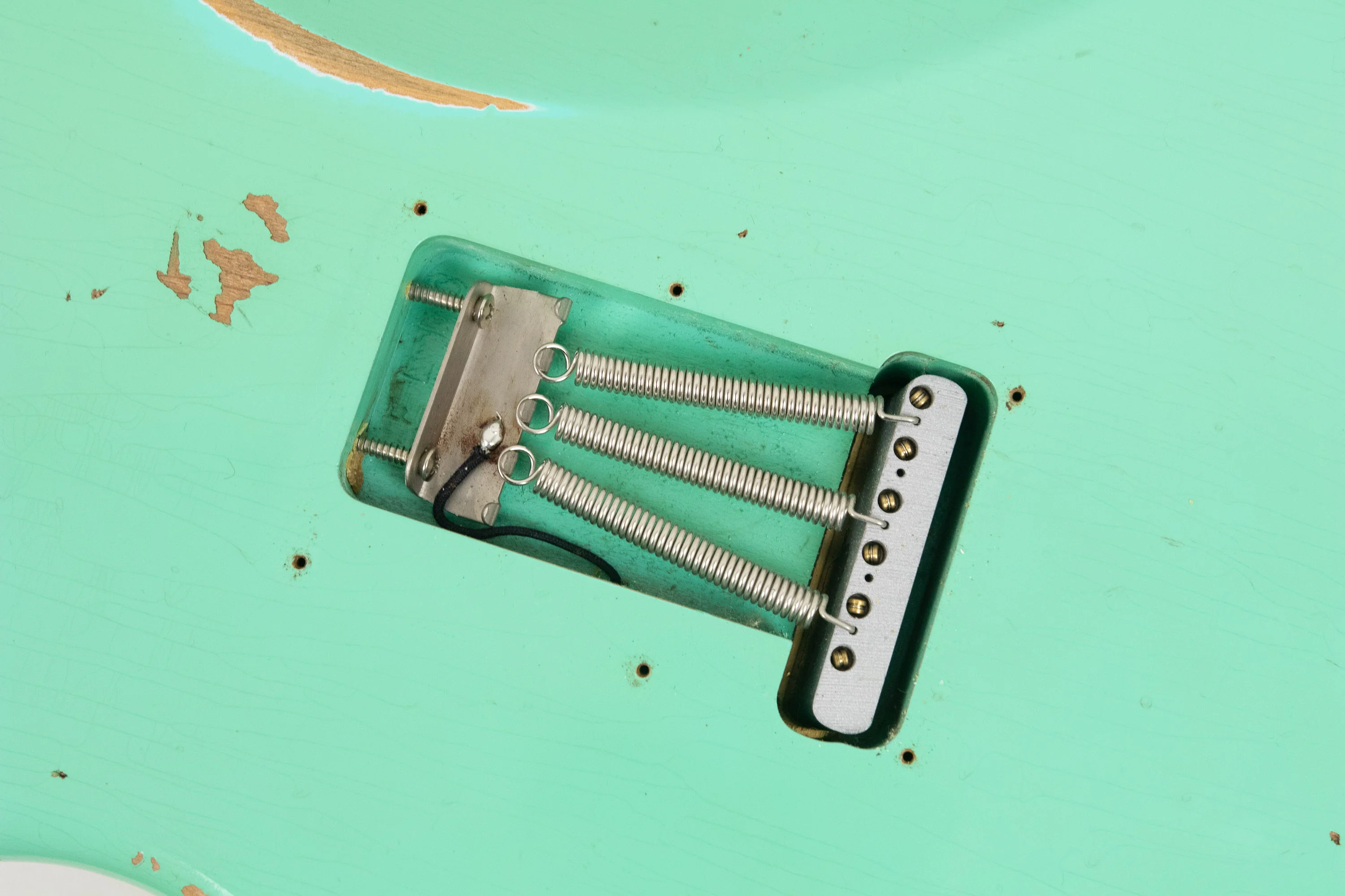 2021 Fender Custom Shop Ltd Ed 62 Stratocaster, Faded/Aged Sea Foam Green - Image 39