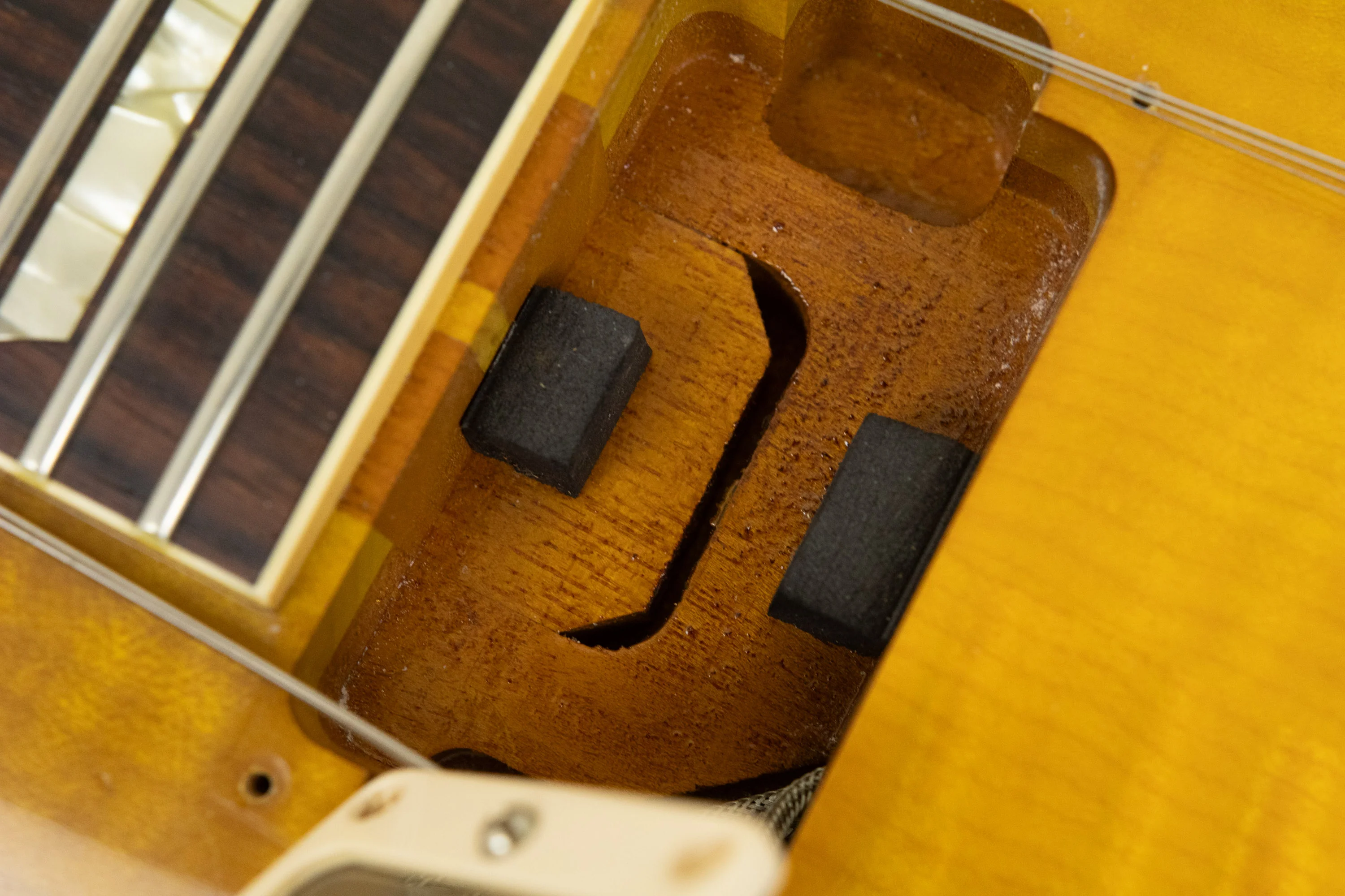2021 Gibson Custom '59 reissue Les Paul Standard, Golden Poppy Burst - Image 29