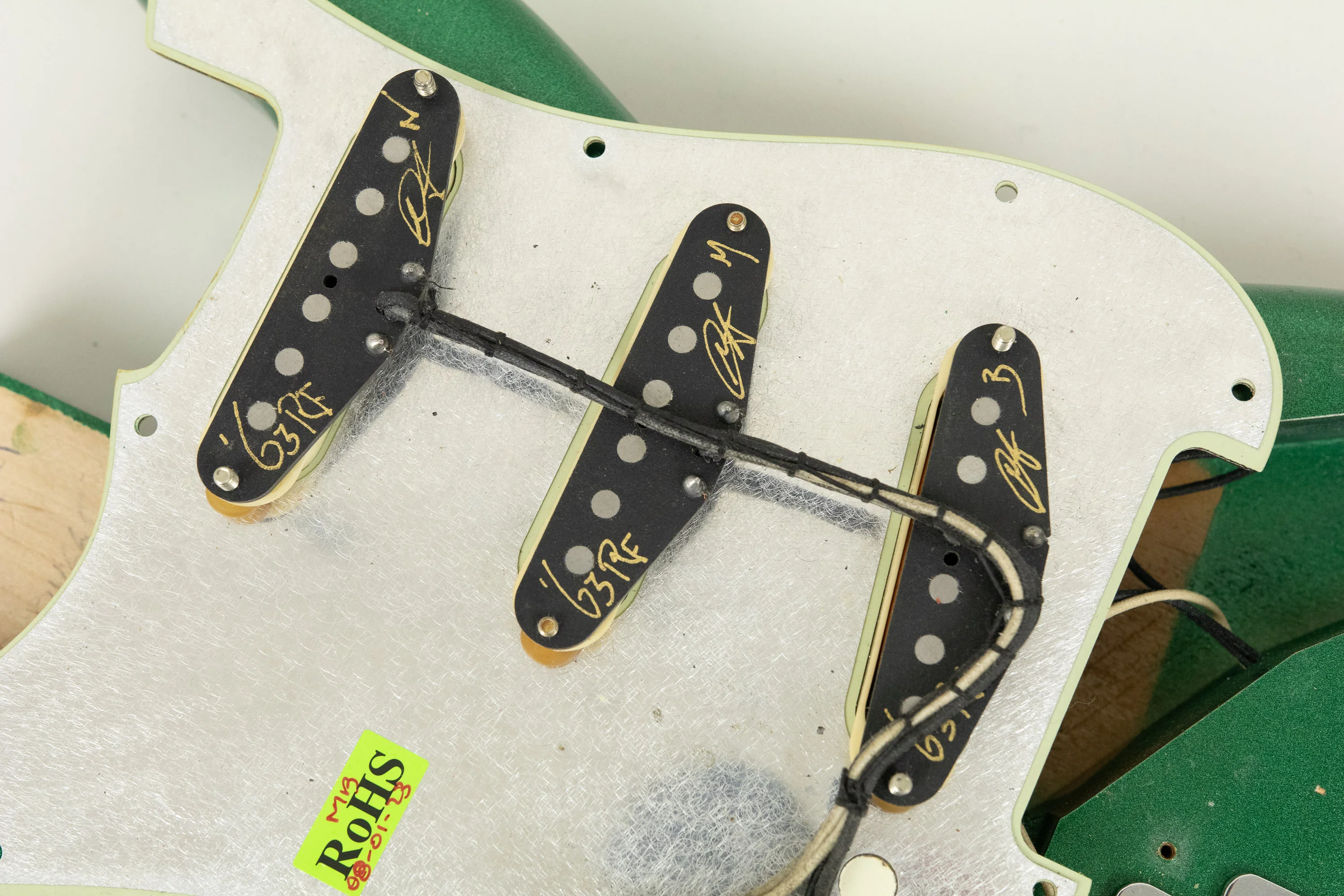 2023 Fender Custom Shop '62 Stratocaster, Mystic Pine Green, Ex-Robben Ford - Image 32