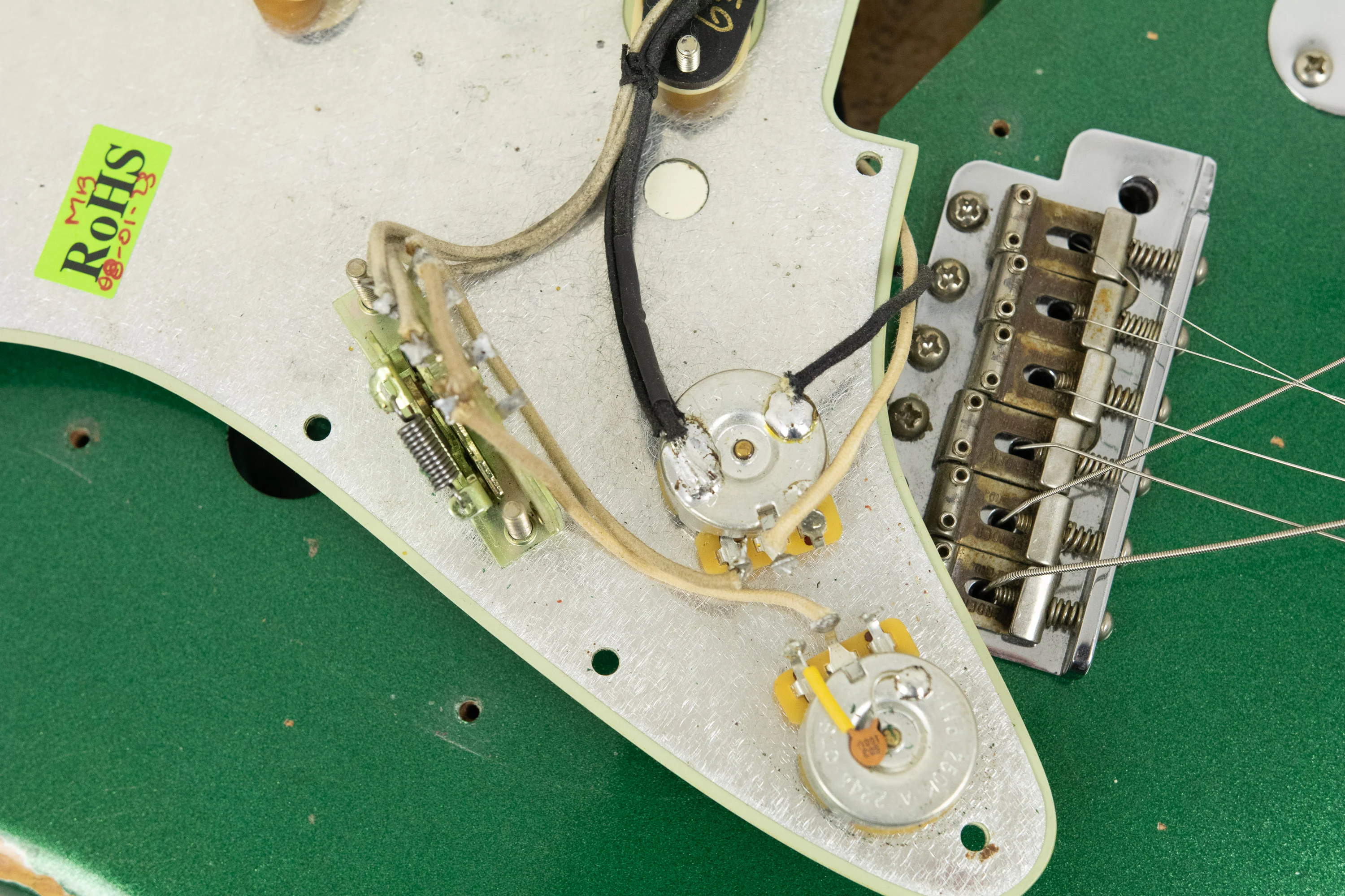 2023 Fender Custom Shop '62 Stratocaster, Mystic Pine Green, Ex-Robben Ford - Image 33