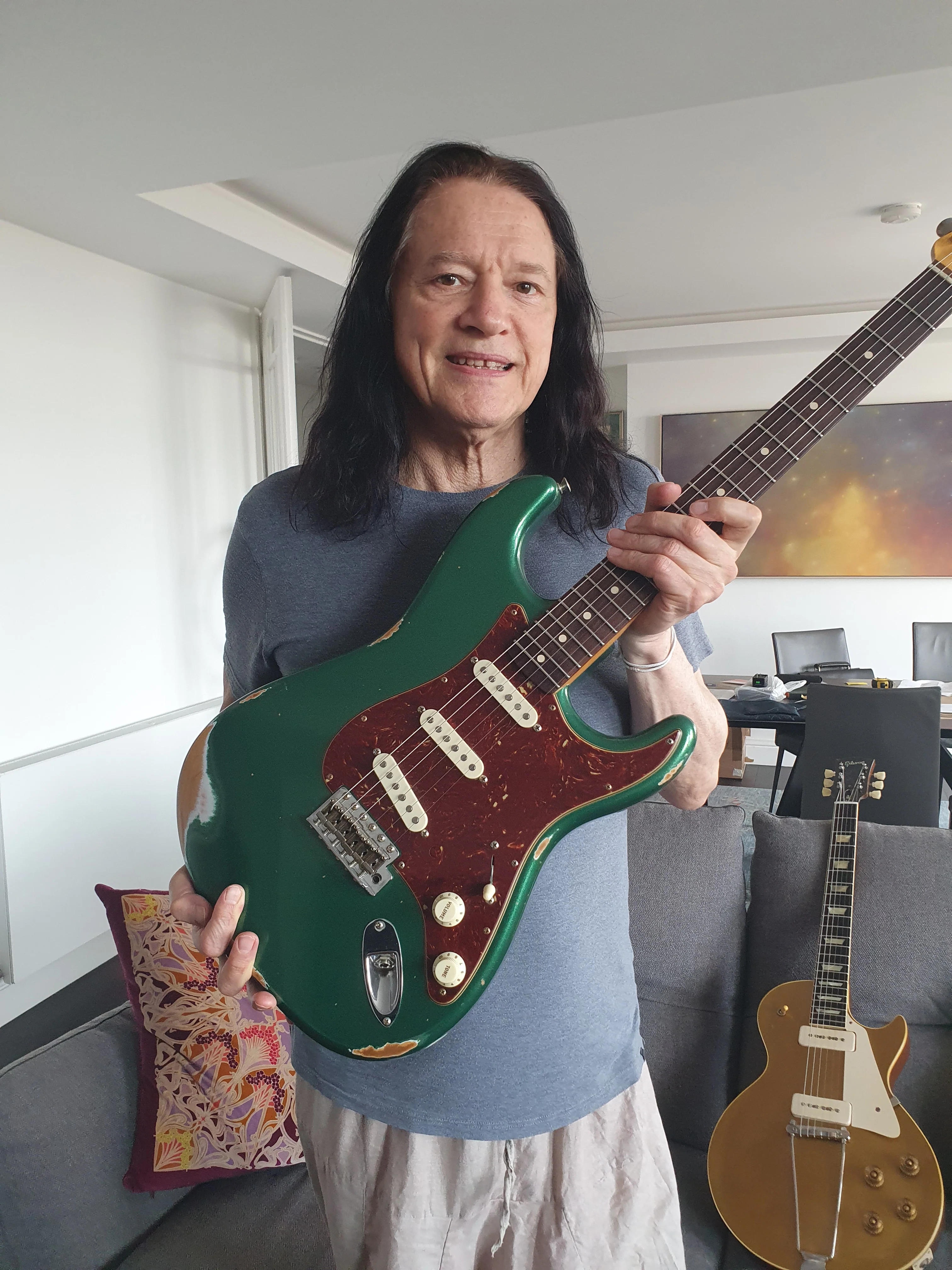 2023 Fender Custom Shop '62 Stratocaster, Mystic Pine Green, Ex-Robben Ford - Image 4