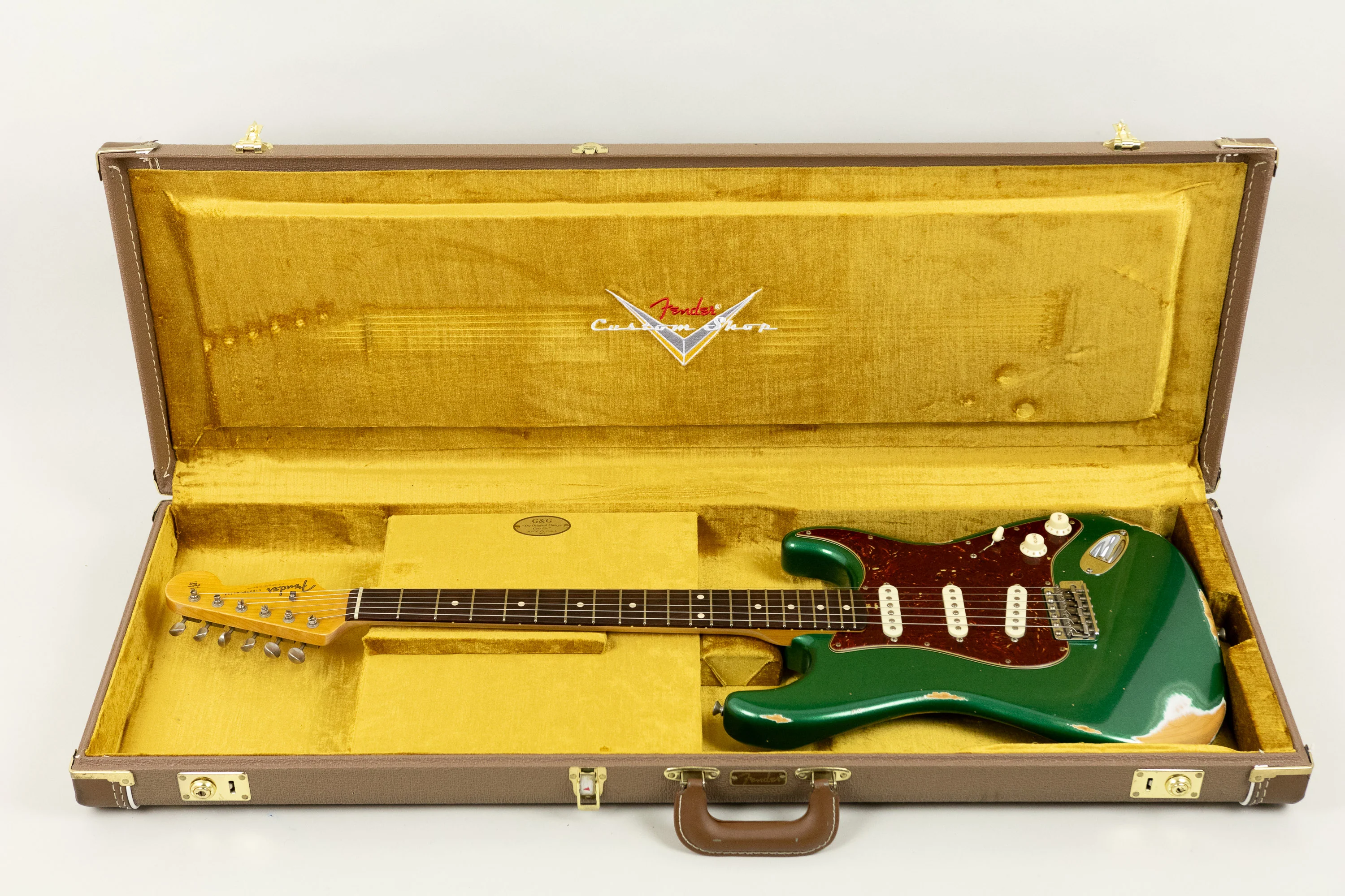 2023 Fender Custom Shop '62 Stratocaster, Mystic Pine Green, Ex-Robben Ford - Image 9