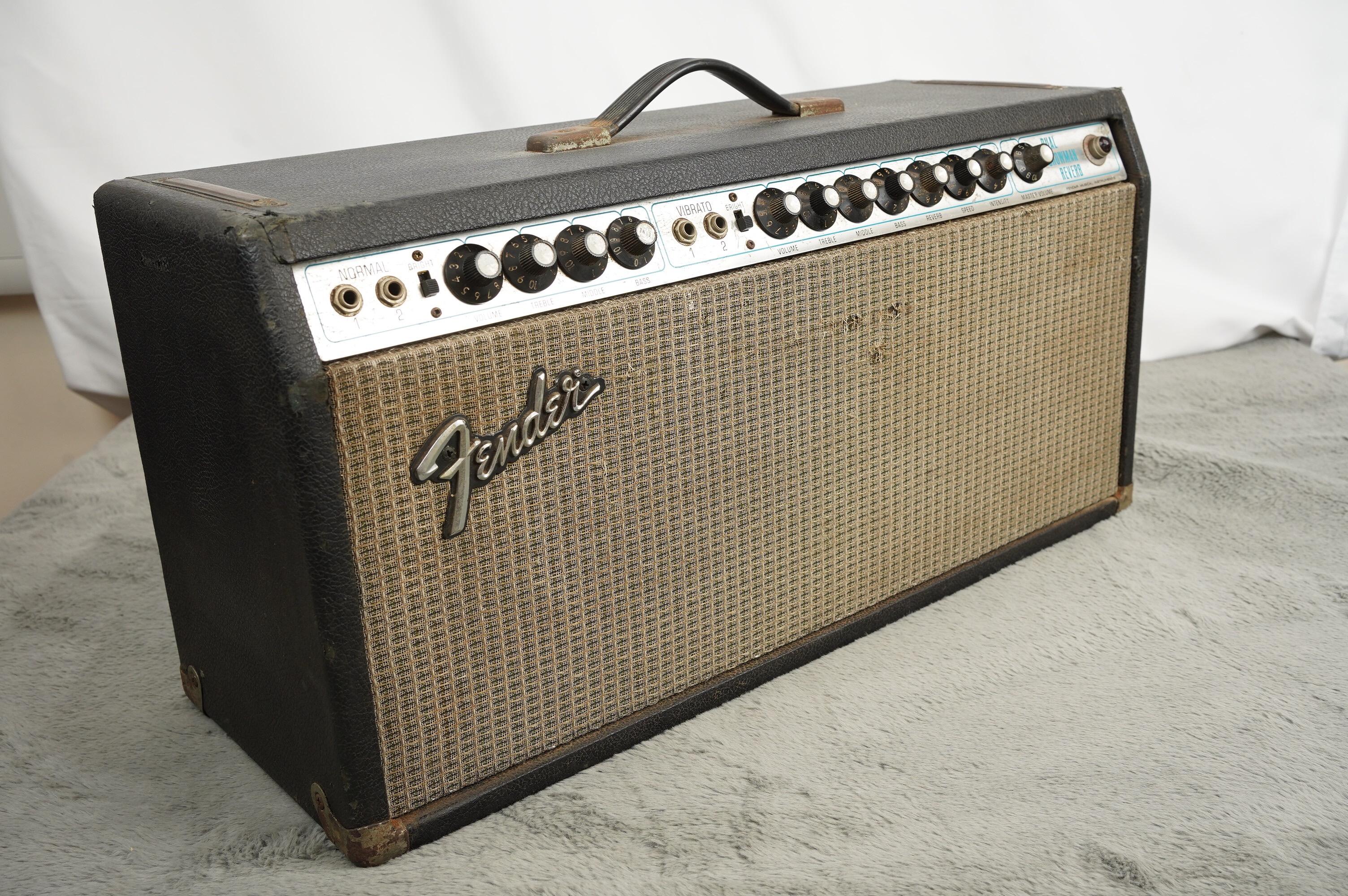 1973 (circa) Fender Dual Showman Head - Multi Voltage